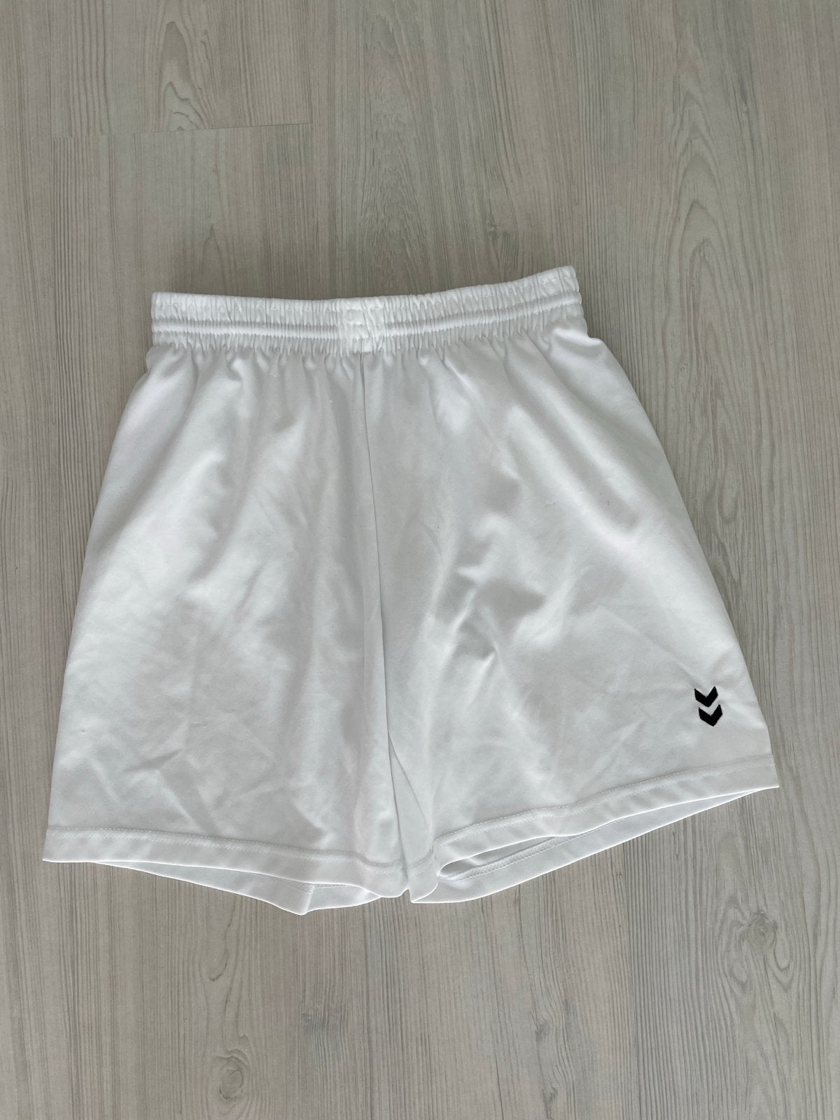 Hummel sportbroekje wit, maat S (164/176), Ophalen of Verzenden, Zo goed als nieuw, Jongen of Meisje, Sport- of Zwemkleding
