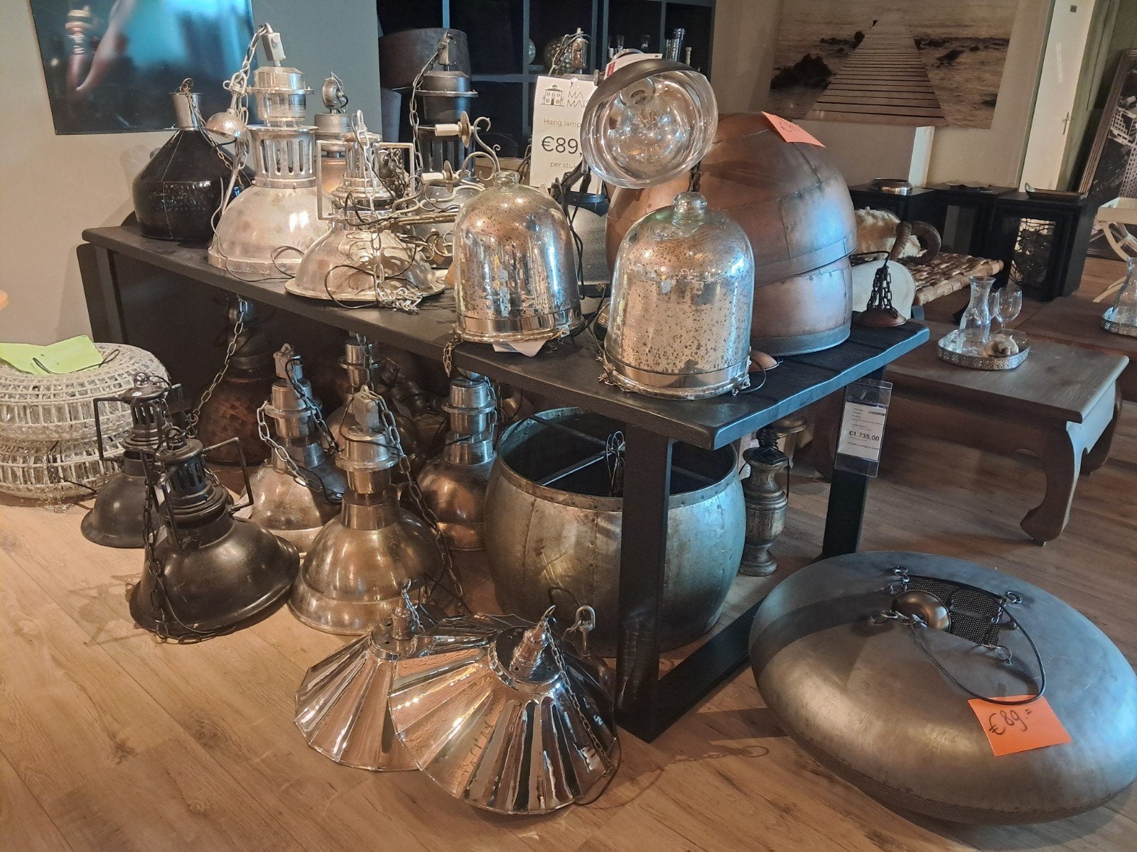Diverse lampen: showroommodellen & nieuw in doos - SALE!, Ophalen, Nieuw