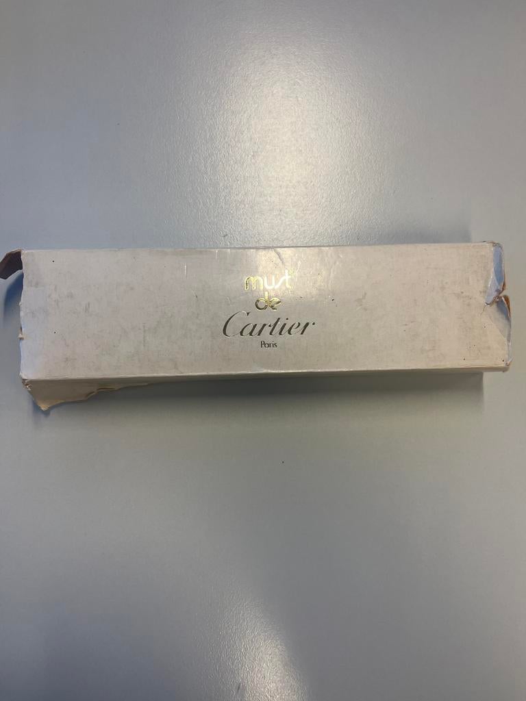 Must de Cartier Vintage Box, Sieraden, Tassen en Uiterlijk, Overige Accessoires, Ophalen of Verzenden, Gebruikt