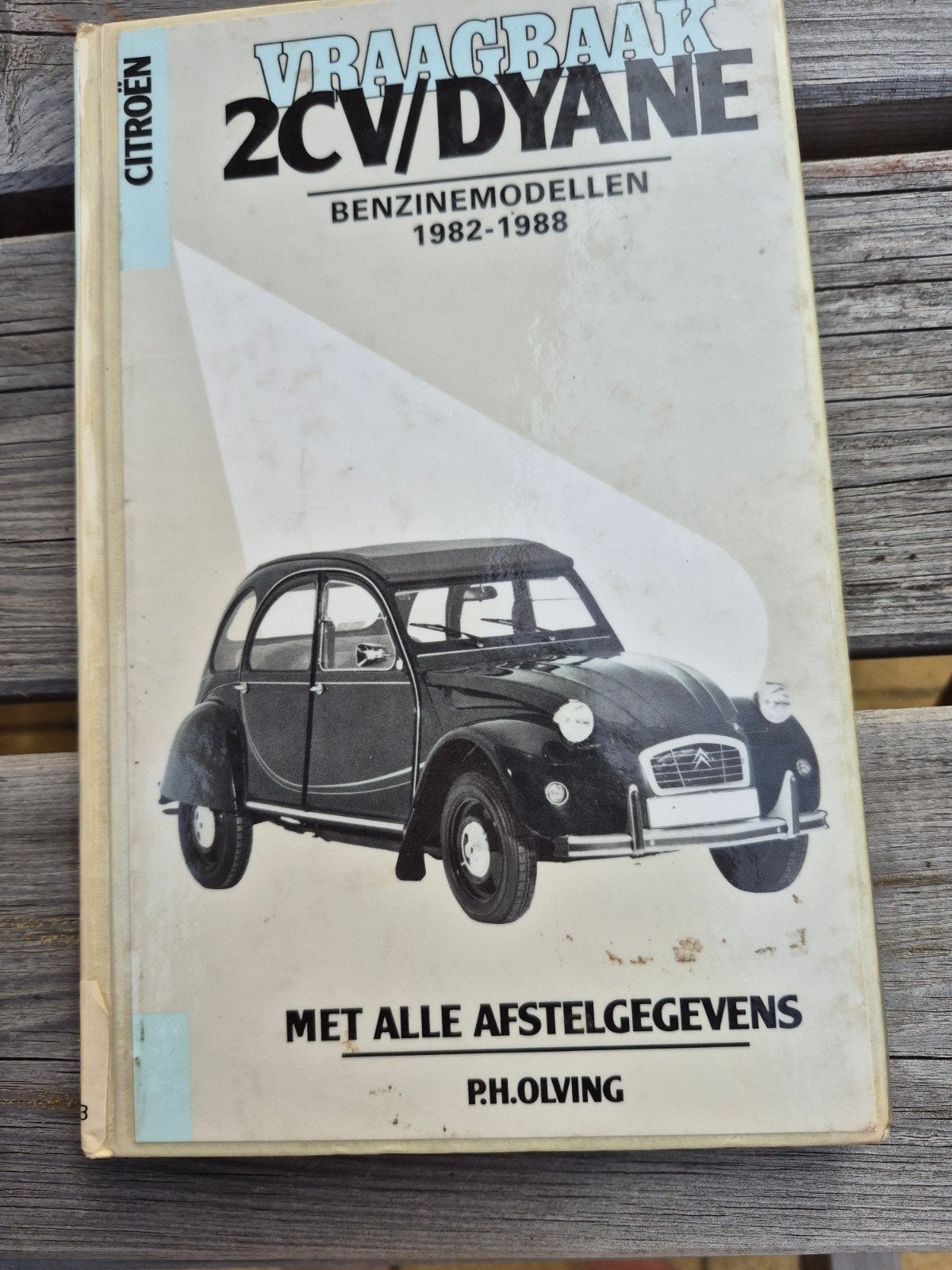 VRAAGBAAK 2CV DYANE 1982 1988, Auto diversen, Ophalen