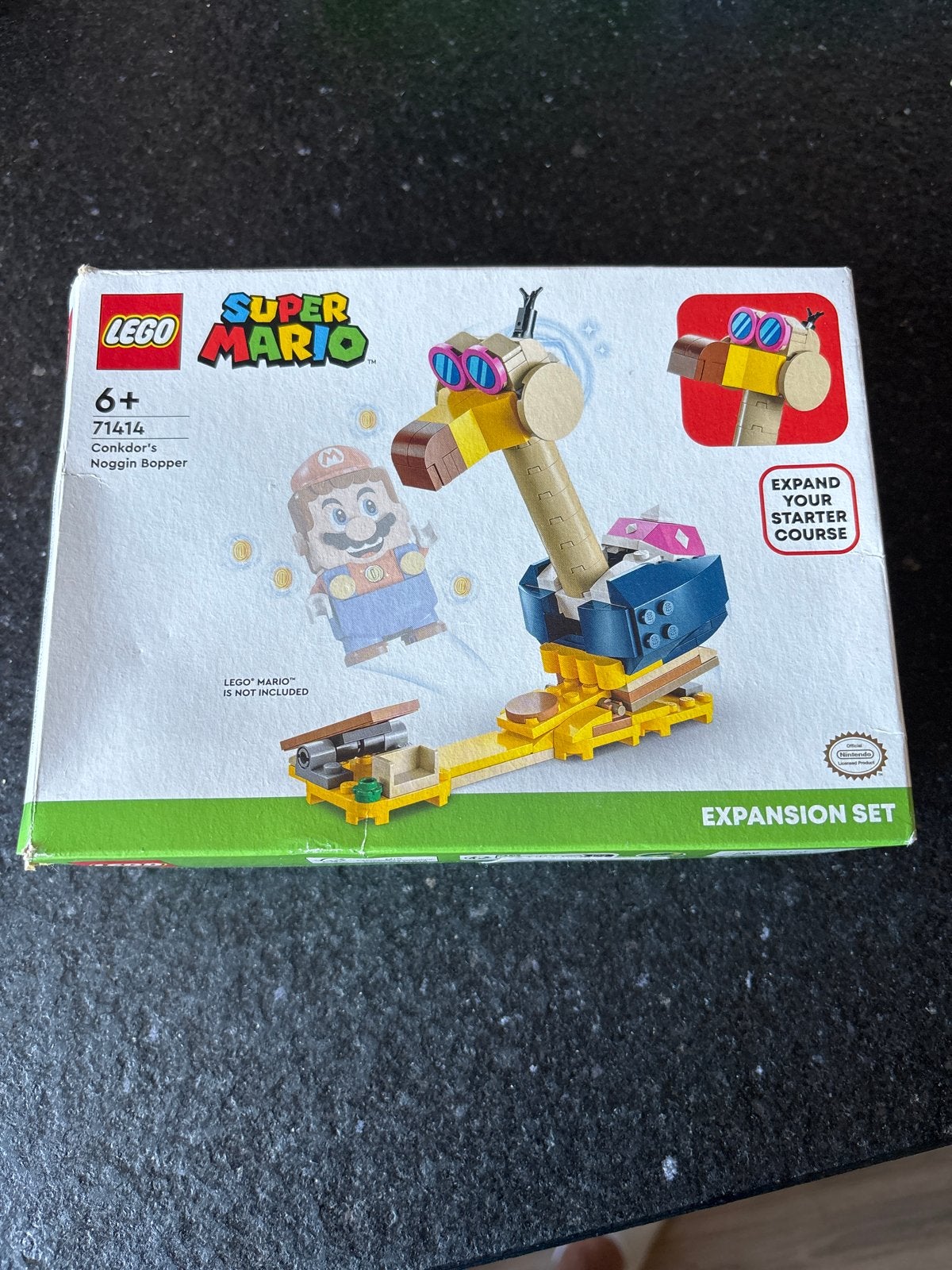 LEGO Super Mario Conkdor's Noggin Bopper Uitbreidingsset, Ophalen of Verzenden, Zo goed als nieuw, Overige merken