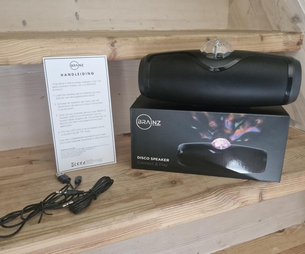 Brainz Disco Speaker, Audio, Tv en Foto, Luidsprekers, Overige merken, Overige typen, Ophalen of Verzenden, Zo goed als nieuw
