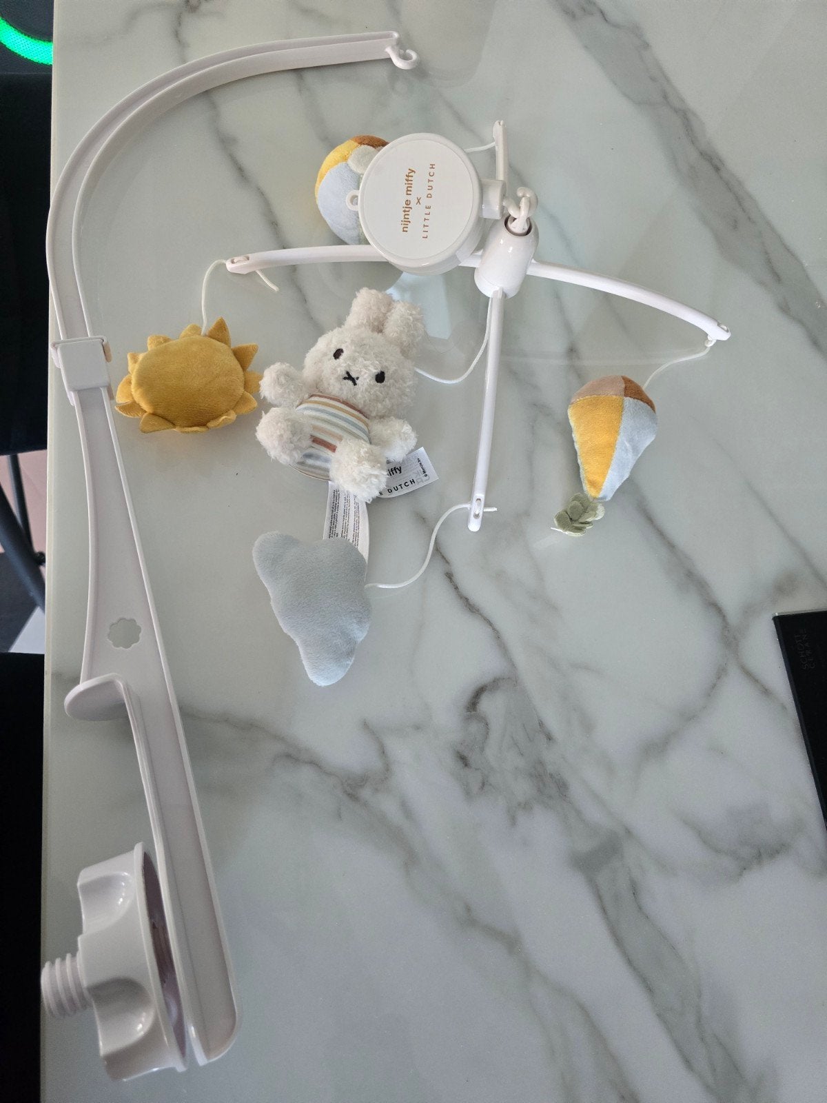 Nijntje Miffy x Little Dutch Muziekmobiel, Ophalen of Verzenden, Zo goed als nieuw, Mobiel, Met geluid