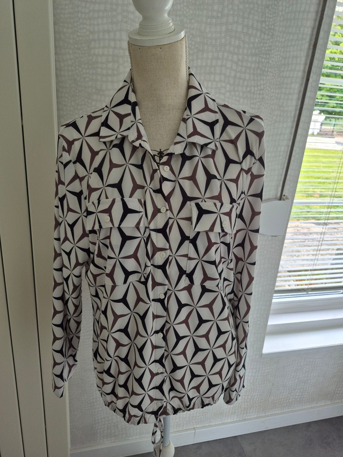 Luchtige en soepelvallende blouse van ZOSO, maat XXL, Overige kleuren, Maat 46/48 (XL) of groter, Ophalen of Verzenden, Zo goed als nieuw