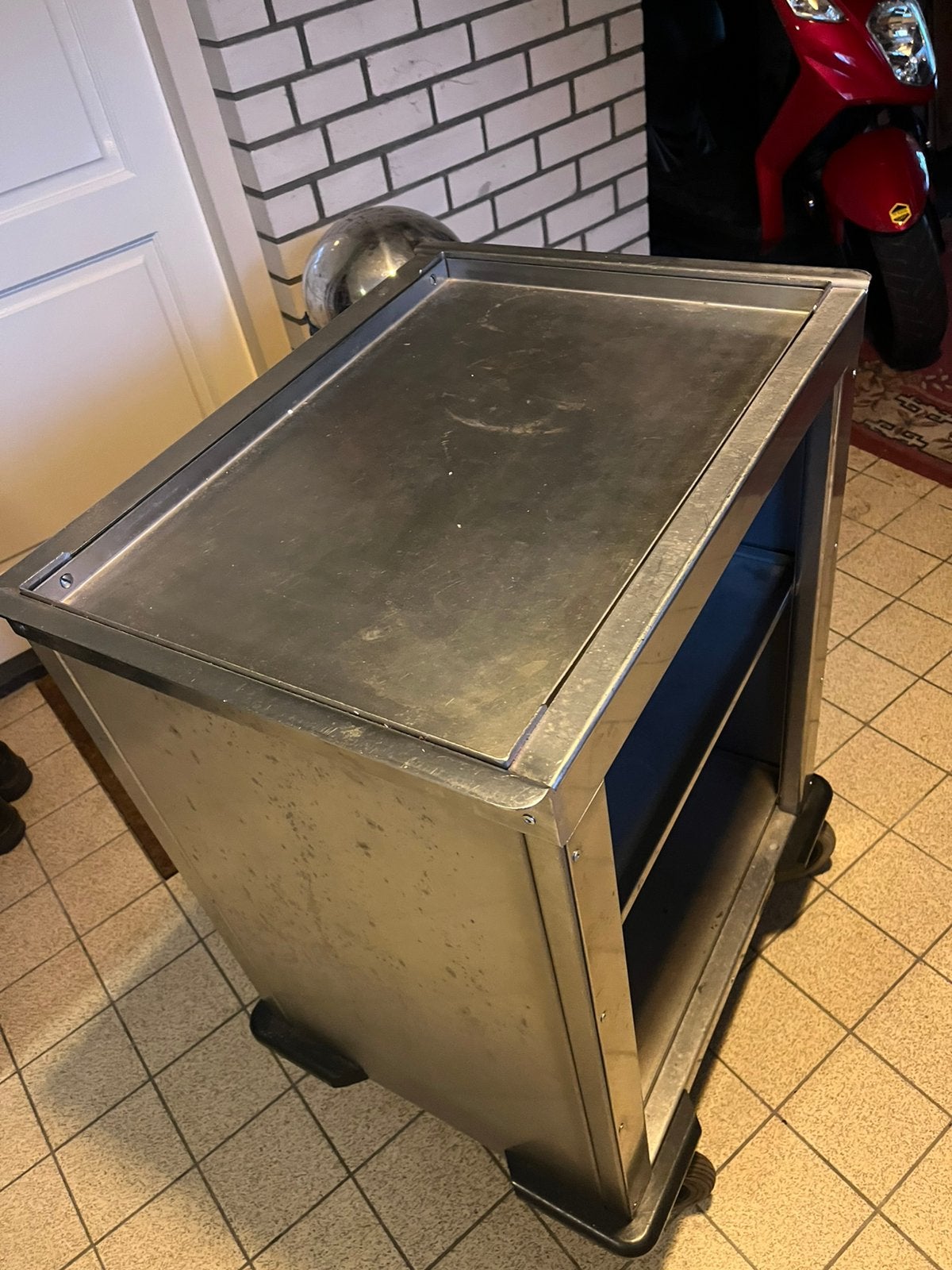 Serveerwagen RVS, Ophalen of Verzenden, Zo goed als nieuw