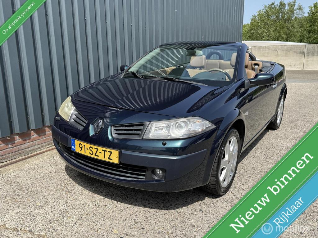 Renault Mégane Coupé-Cabriolet 2.0-16V Tech Line NAP/NWE A, Auto's, Renault, Bedrijf, Te koop, Mégane, ABS, Airbags, Airconditioning