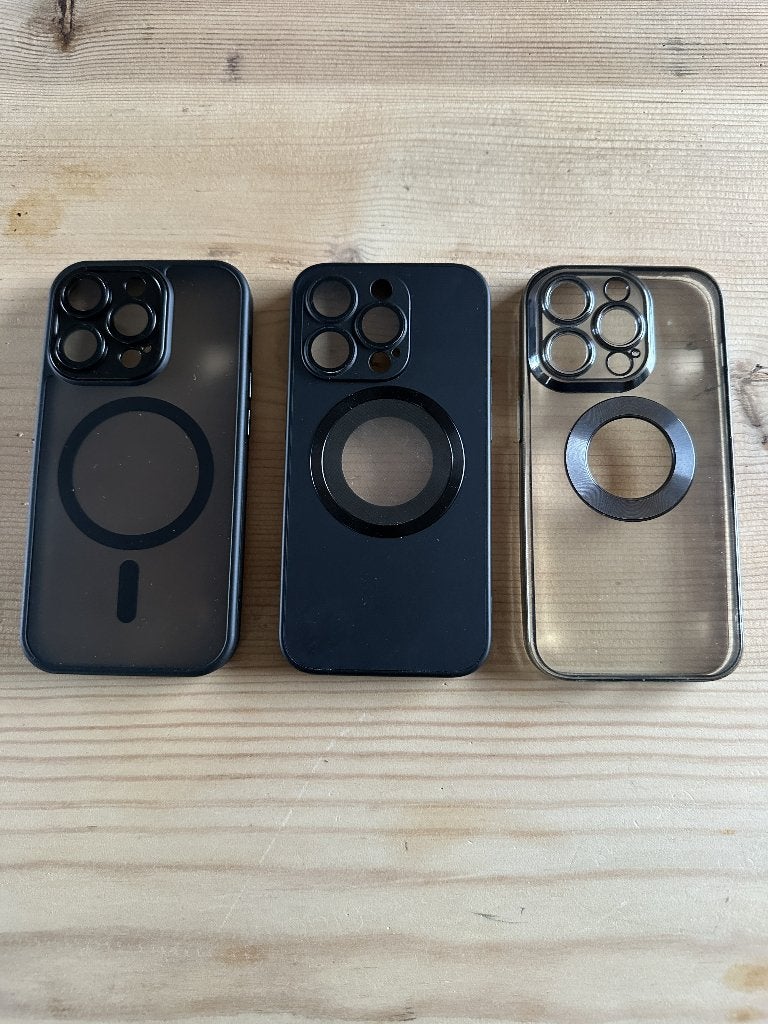 3x Iphone 14 pro hoesjes Nieuw, Telecommunicatie, Mobiele telefoons | Hoesjes en Frontjes | Apple iPhone, Kunststof, Zwart, IPhone 14