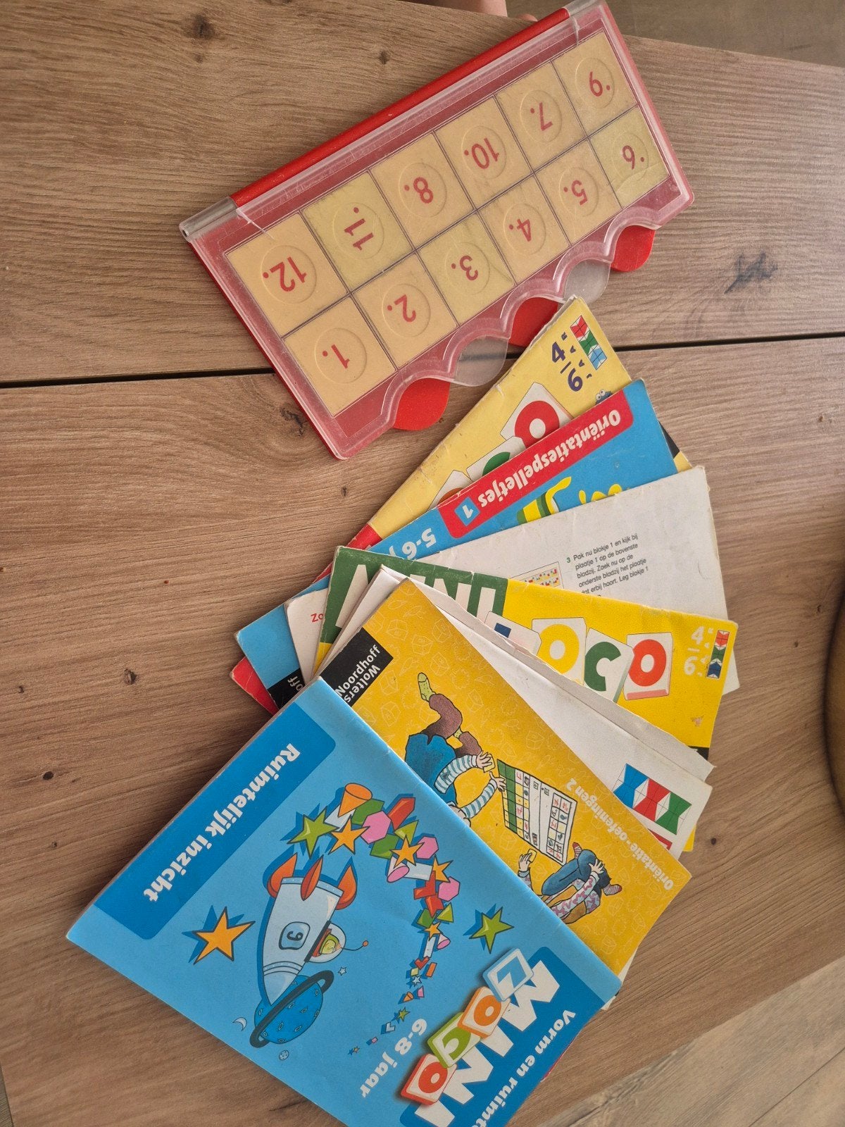 Mini Loco compleet met boekjes - gebruikt, Ophalen of Verzenden, Gebruikt, Taal en Lezen
