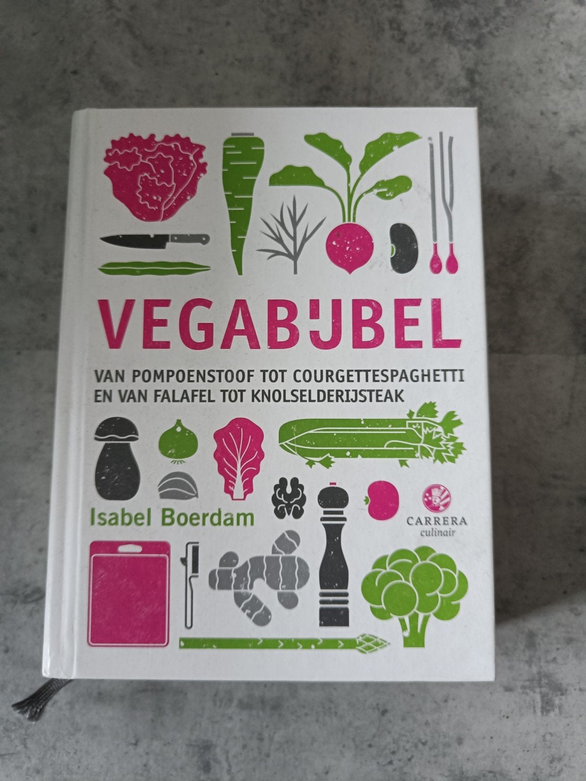 Vegabijbel: Meer dan 150 vegetarische recepten, Boeken, Kookboeken, Isabel Boerdam, Gezond koken, Zo goed als nieuw, Overige gebieden