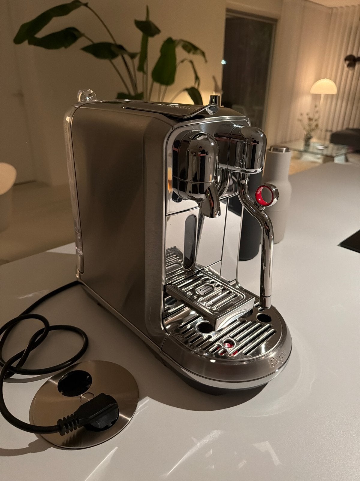 Nespresso Sage Creatista PLUS - gebruikt, Ophalen, Espresso apparaat, Zo goed als nieuw, 1 kopje