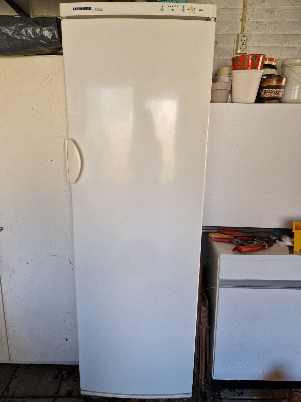 Liebherr staande vriezer met 8 laden, Gebruikt, 160 cm of meer, Ophalen, Vrieskast