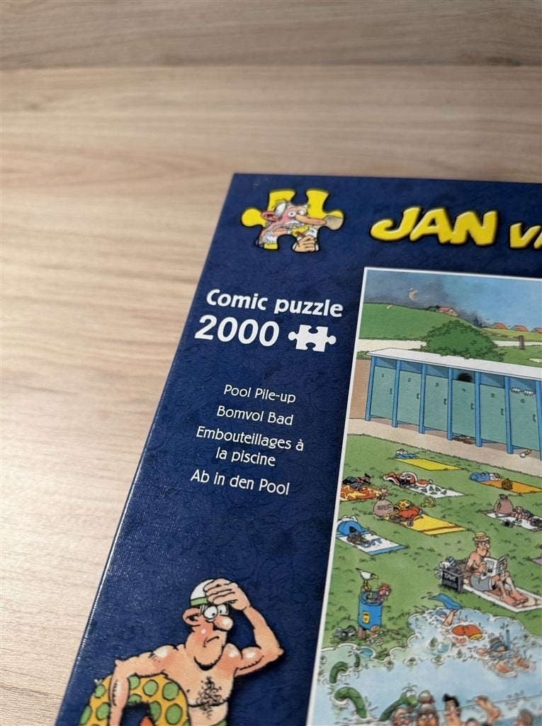 Jan van Haasteren - bomvol bad - 2000 stuks - s6642, Verzenden, 500 t/m 1500 stukjes, Zo goed als nieuw