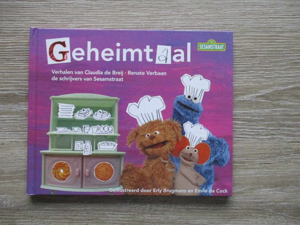Geheimtaal sesamstraat - Claudia de Breij e.a., Ophalen of Verzenden, Gelezen, Fictie algemeen