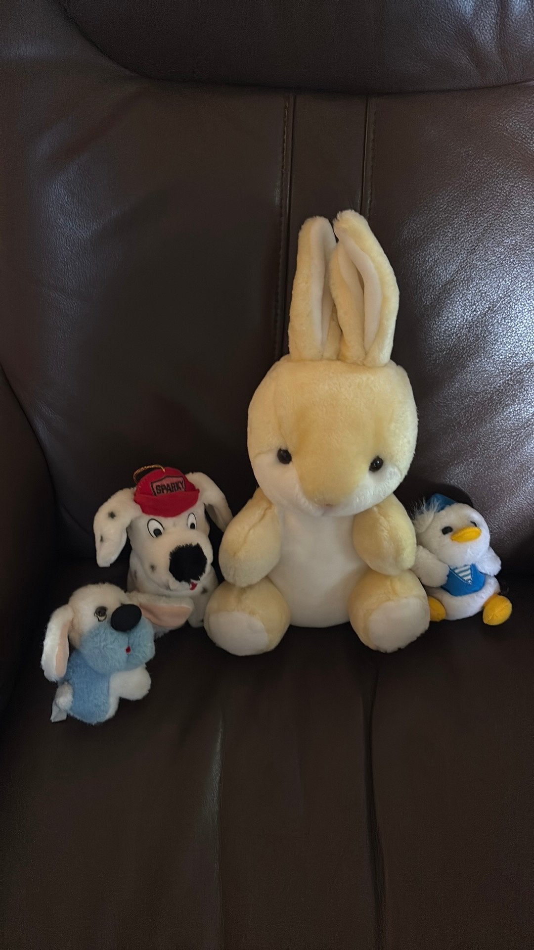 4 Vintage knuffels, Kinderen en Baby's, Ophalen of Verzenden
