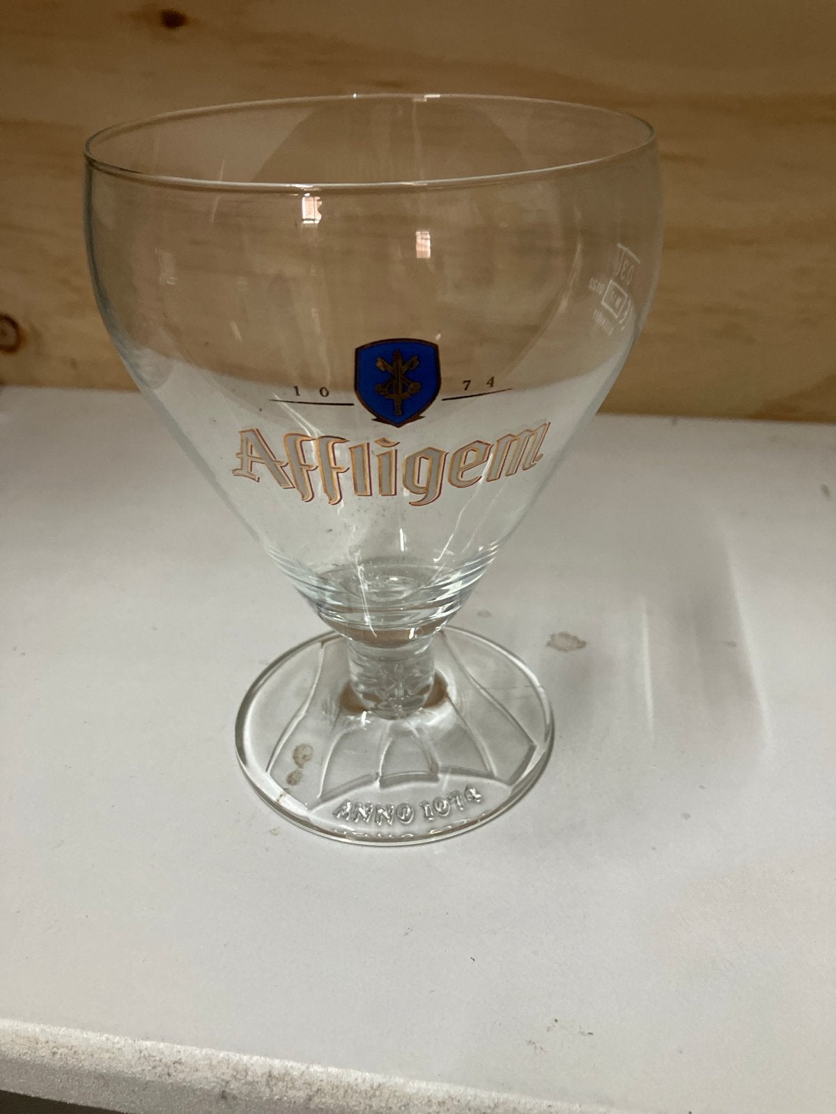Affligem bierglas, Ophalen, Glas of Glazen, Gebruikt, Overige merken
