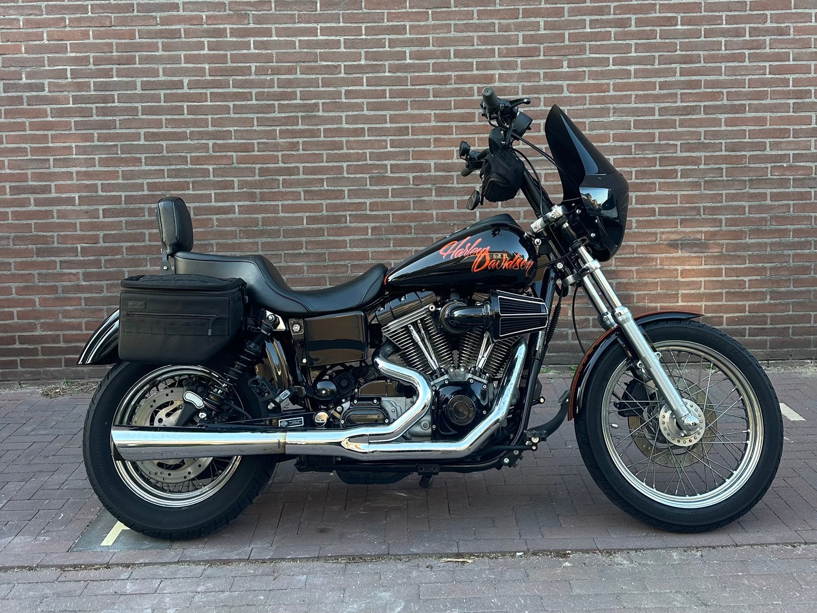 Harley - Davidson FXDI SUPER GLIDE 2004 stage 3 CLUBSTYLE, 2 cilinders, Occasion, Particulier, 1550 cc
