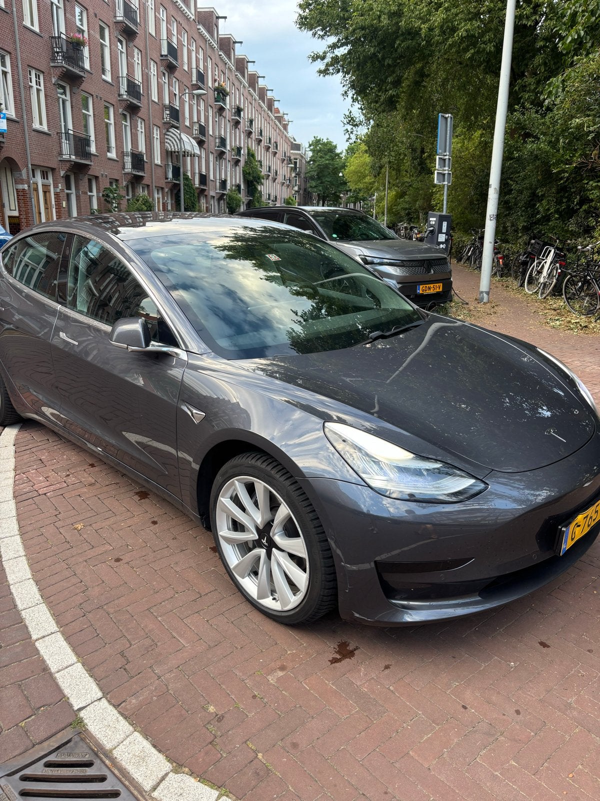 Tesla Model 3 2019 Grijs, Automaat, Origineel Nederlands, Elektrisch, Particulier