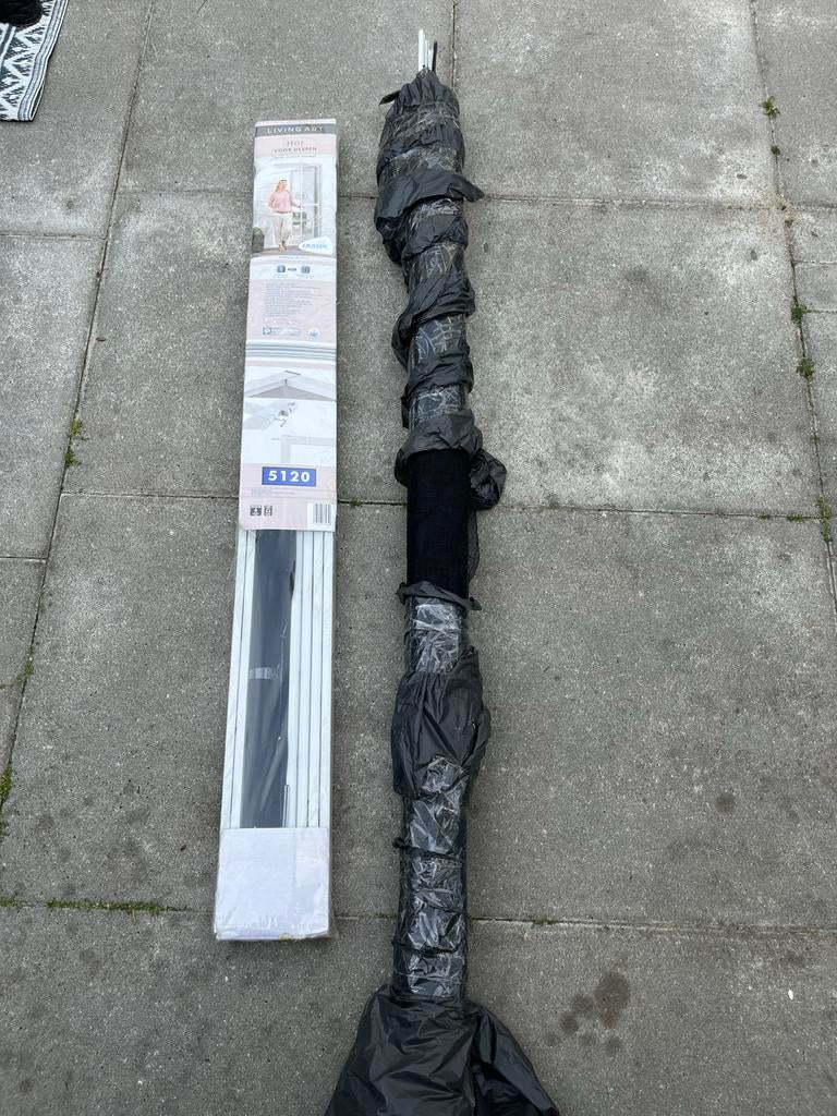 Living Art Hordeur Slim-Light - Max. 100x210 cm, Doe-het-zelf en Verbouw, Kunststof, 80 tot 100 cm, Hordeur, Nieuw