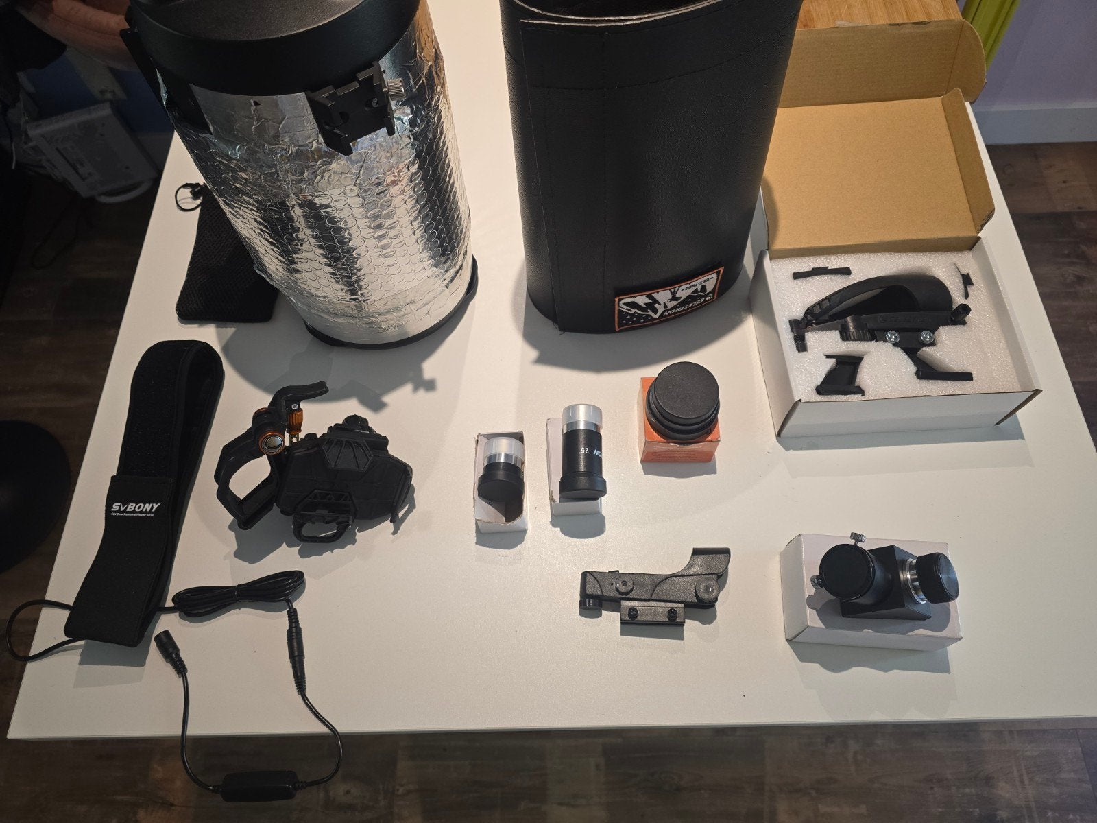 Celestron C6 XLT OTA met vele extra's, Overige merken, Overige typen, Ophalen, Zo goed als nieuw