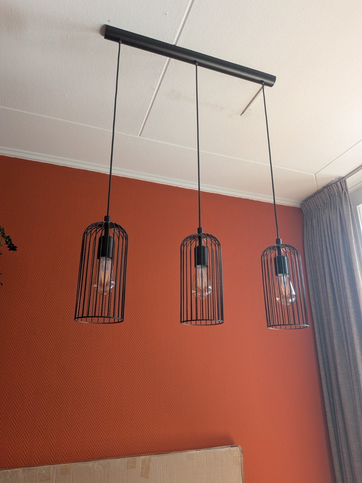 Plafond lamp, Ophalen