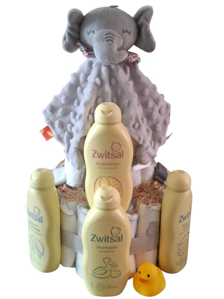 Luiertaart olifant of beer, Ophalen of Verzenden, Nieuw