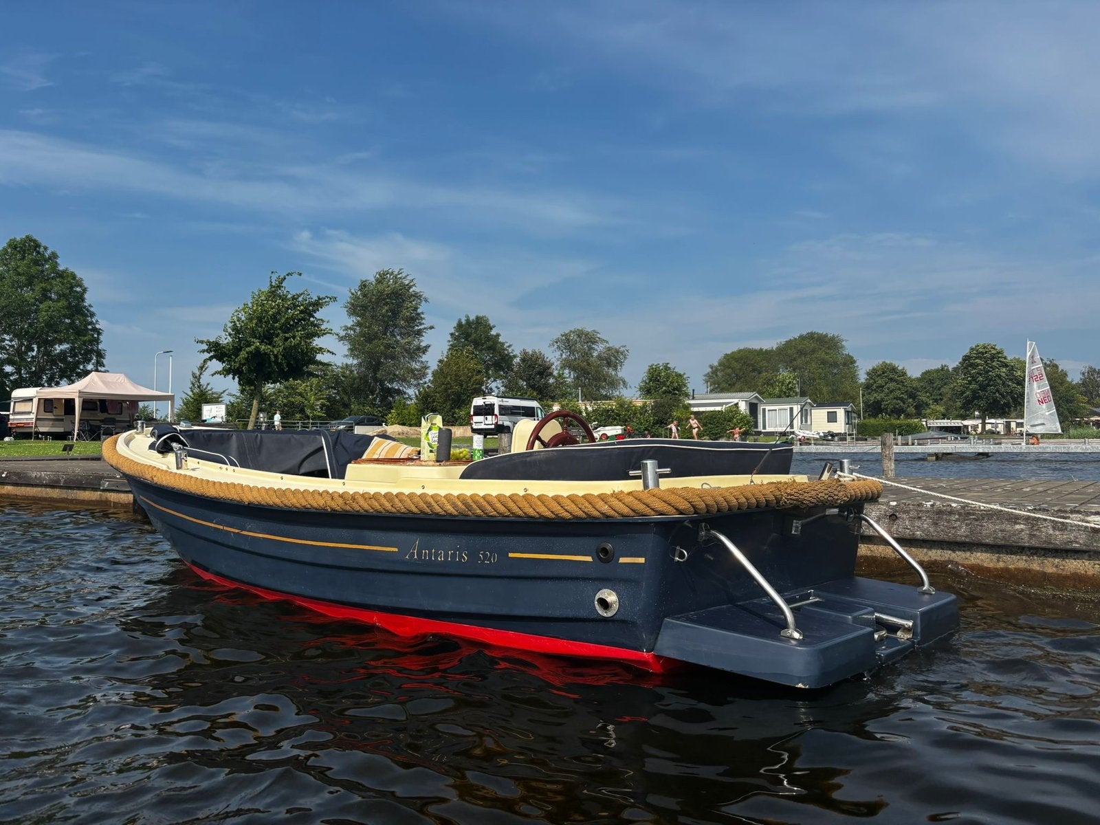 Antaris 520 Sloep – Vaarklaar & Perfect Onderhouden, Ophalen, Rondzit, Binnenboordmotor, Antaris