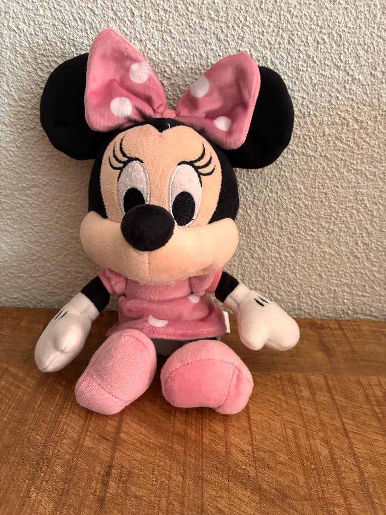 Disney knuffel Minnie Mouse. Ong 22 cm ZGAN (meer op FOTO's), Disney, Disney, Overige typen, Ophalen of Verzenden
