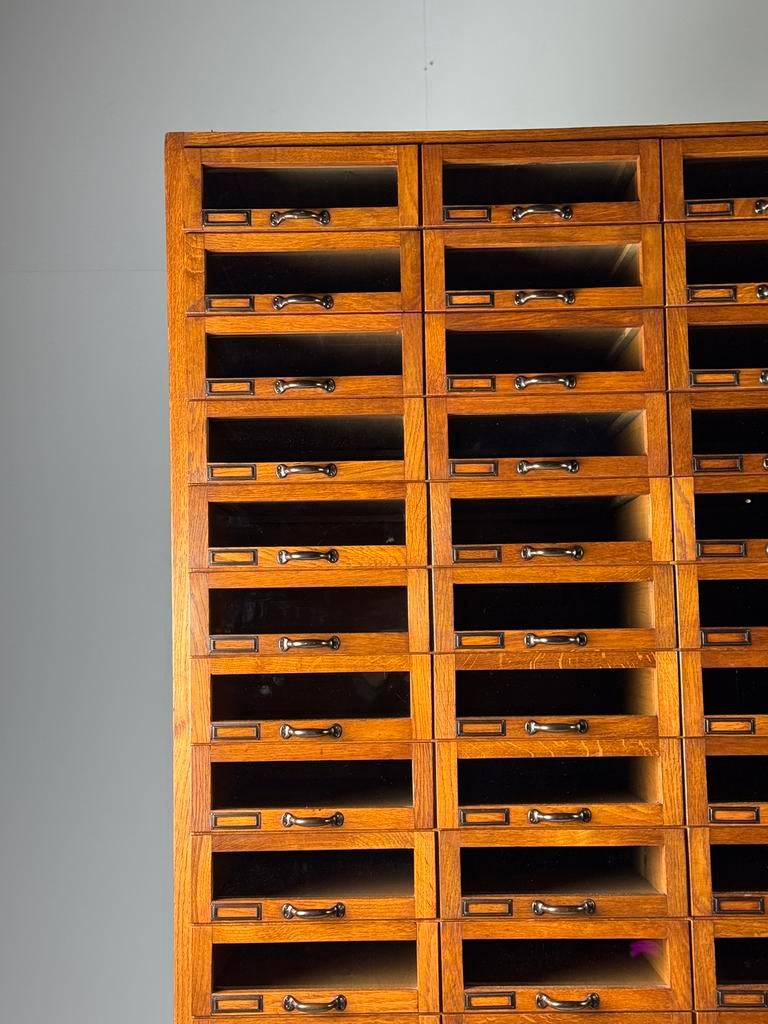 Fourniturenkast Apothekerskast vintage, Ophalen of Verzenden, Zo goed als nieuw, Minder dan 150 cm, Minder dan 100 cm
