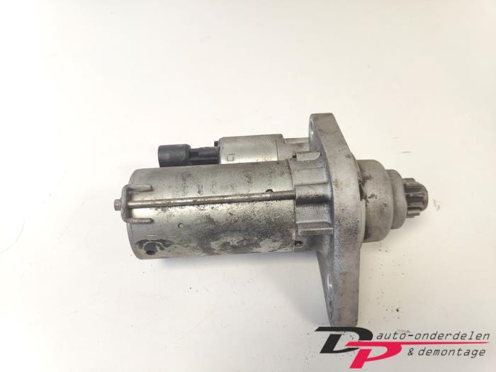 Startmotor van een Volkswagen Golf, Gebruikt, -, Volkswagen, -
