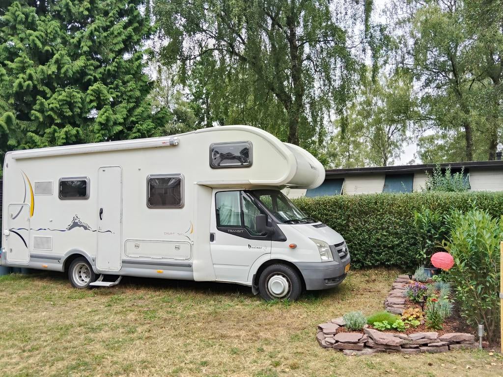 Ford Transit Benimar  Alkoof 6p, nieuwe apk, grote beurt., Caravans en Kamperen, Overige merken, 7 tot 8 meter, Particulier, Kachel