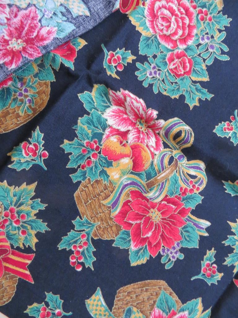 stof/zwart/patchwork/katoen/quilts/manden/strik, Zwart, Nieuw, Ophalen of Verzenden, 30 tot 120 cm