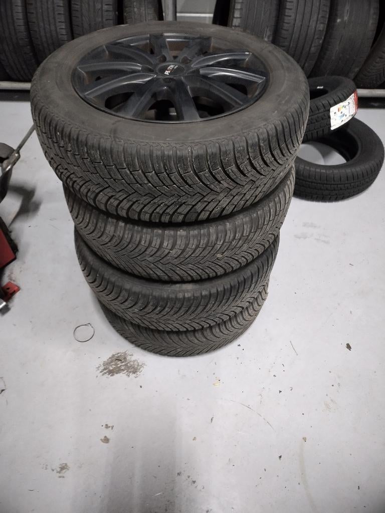 Ford Transit Connect Velgen Set met goede all seazon banden, Ophalen, Velg(en), 16 inch, All Season