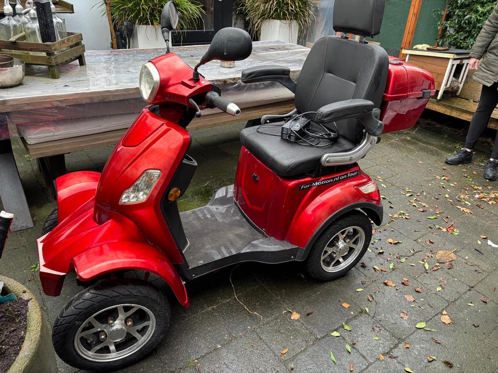Scoot mobiel For Motion on 4, Diversen, Brommobielen en Scootmobielen, Verzenden, Gebruikt, 46 km of meer, 16 km/u of meer
