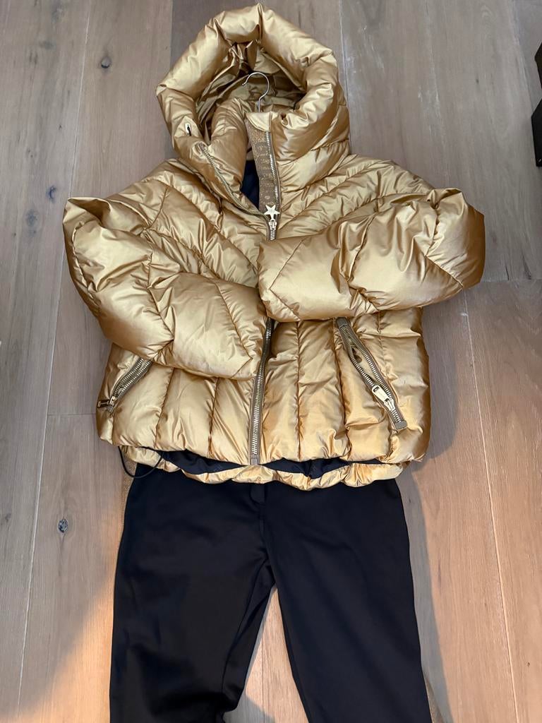 Goldbergh skijas goud - maat 46 (valt kleiner), Kleding | Dames, Wintersportkleding, Ophalen of Verzenden, Nieuw, Maat 46/48 (XL) of groter