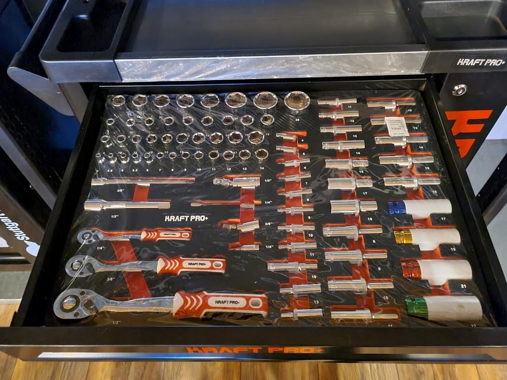 kraft pro gereedschapwagen 8 laden vol, Ophalen of Verzenden, Nieuw