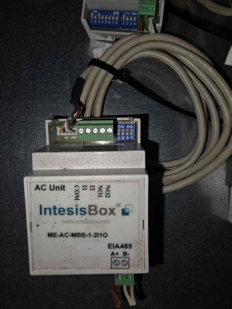 IntesisBox ME-AC-MBS-1-2l10 Mitsubishi Electric domotica GBS