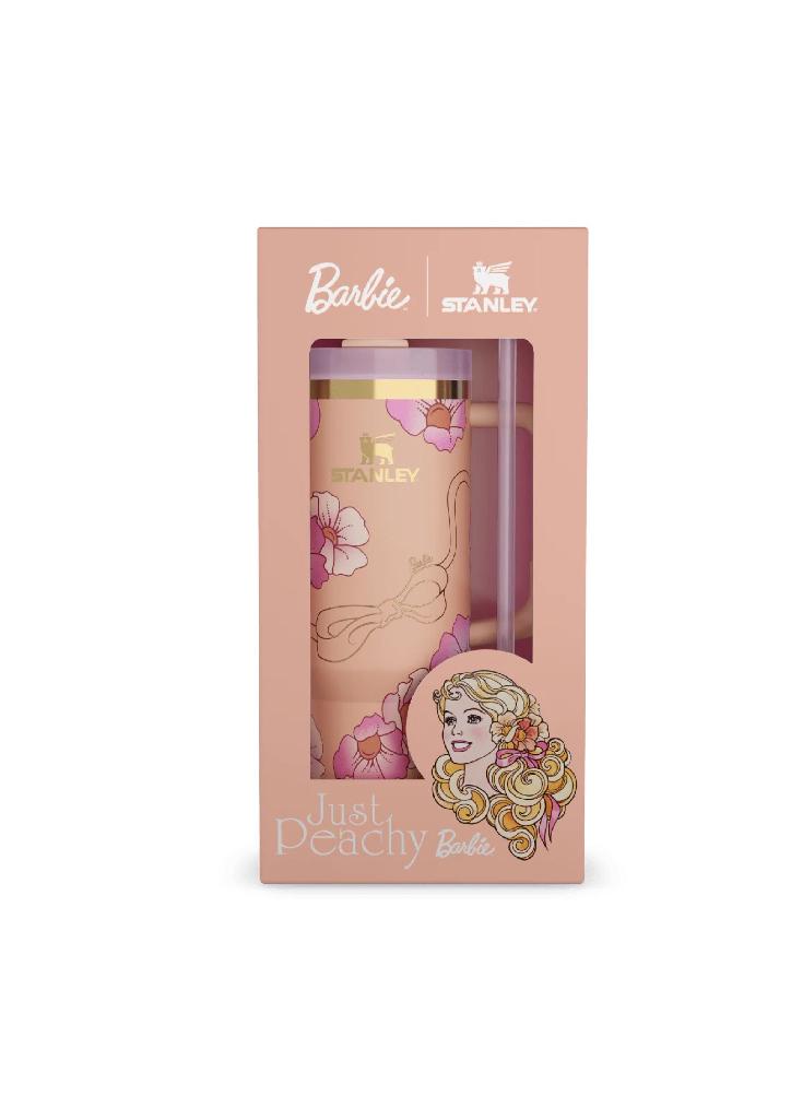 The Barbie x Stanley ’80s Peaches ’N Cream Quencher | 1.2L, Sport en Fitness, Bidons, Verzenden, Nieuw