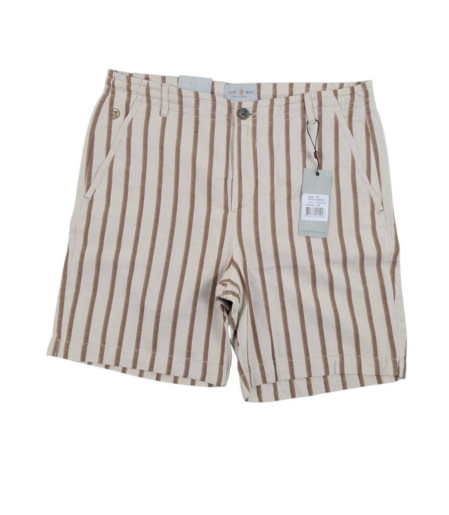 Cast Iron Shorts W30 NIEUW Linnen JOD3032 JOD3034, Kleding | Heren, Broeken en Pantalons, New Yorkstraat 50, 1175 RD Lijnden, Overige kleuren