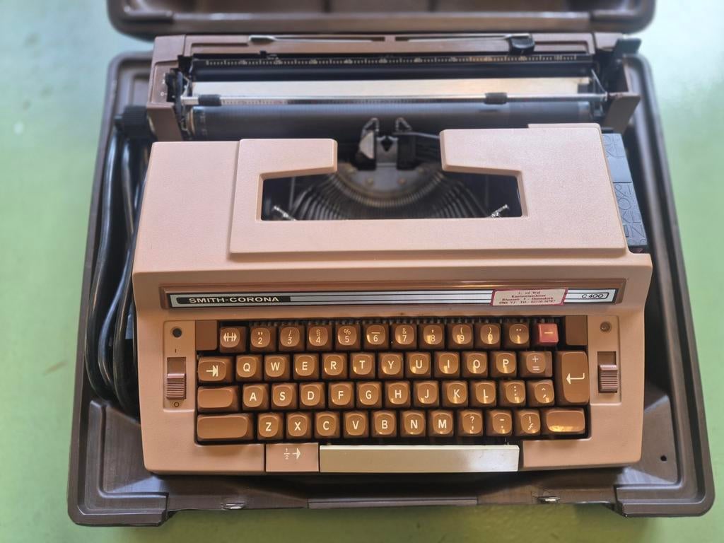 Smith Corona C 400 elektrische typemachine, Diversen, Ophalen of Verzenden, Zo goed als nieuw