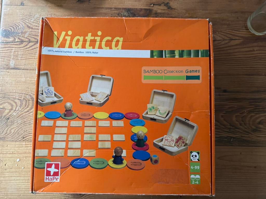 Viatica bamboo collection spel 4 jaar plus, Een of twee spelers, Ophalen of Verzenden, Gebruikt