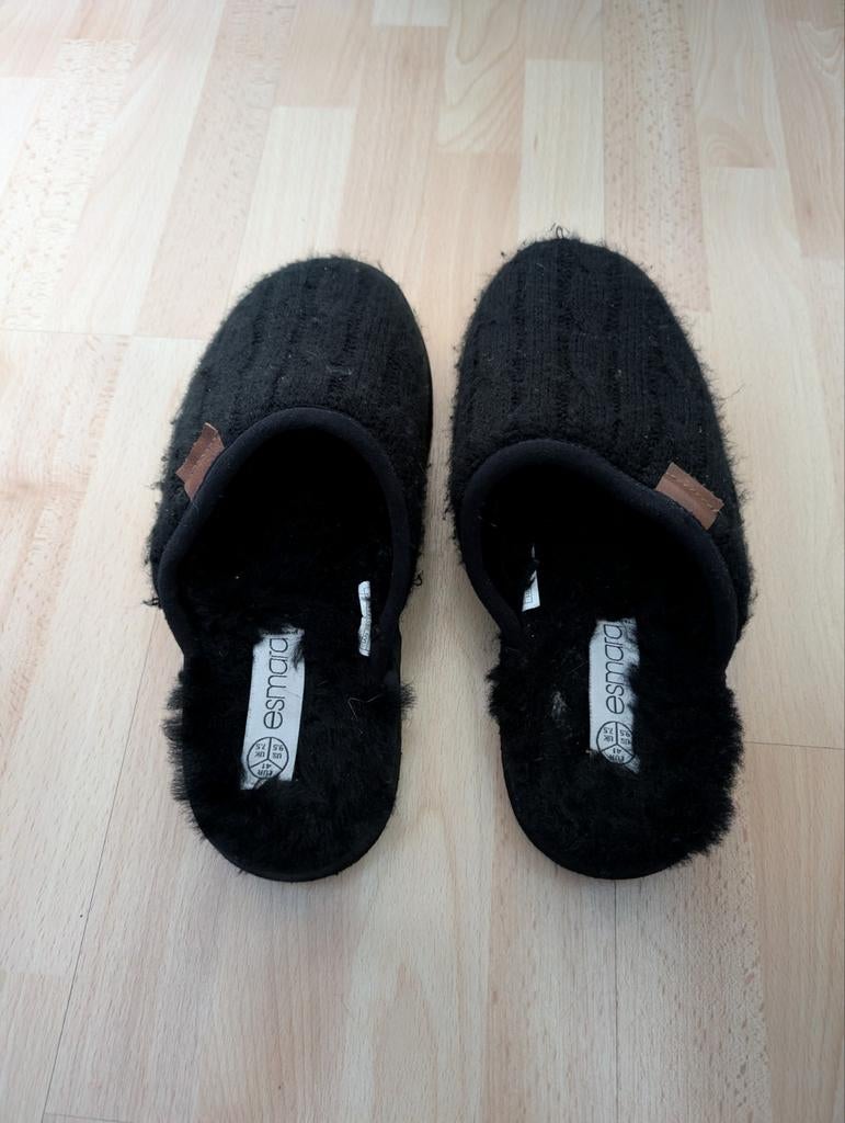 Esmara Pantoffels Zwart -  Maat 41, Kleding | Dames, Schoenen, Zwart, Pantoffels of Sloffen, Gedragen, Esmara