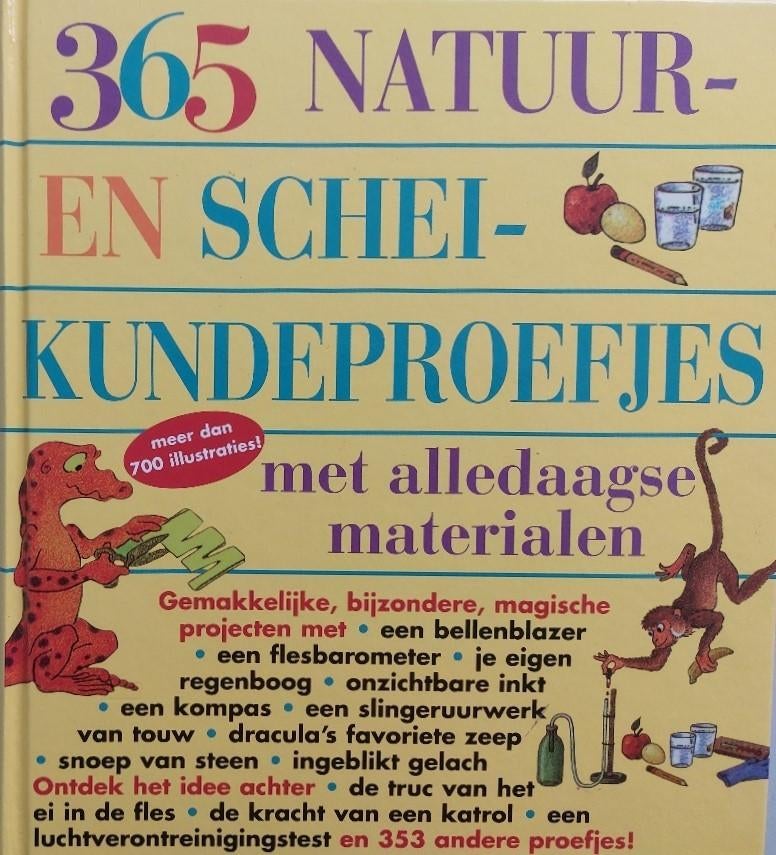 365 Natuur- en scheikundeproefjes (nieuw), Boeken, Ophalen of Verzenden, Nieuw