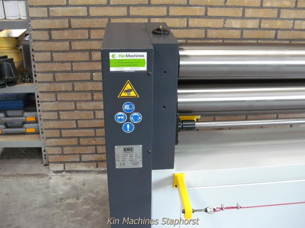 Plaatwals KMS APR-1300x150 (6 mm) 3 rollen aangedreven, Ophalen, Nieuw, KMS, Staphorst