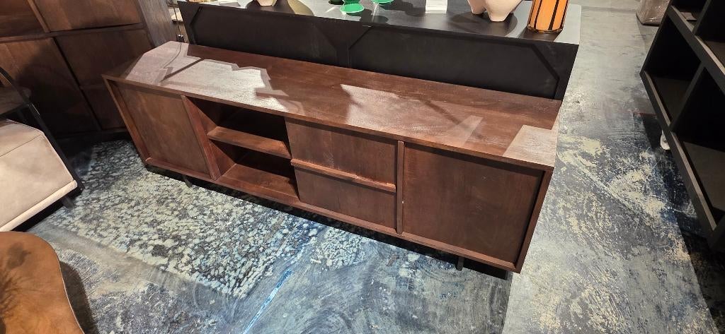 Tv Meubel jaRa collection Bruin Of Zwart | Direct leverbaar, Huis en Inrichting, Kasten | Televisiemeubels, Ophalen, JaRa, Bornsestraat 31