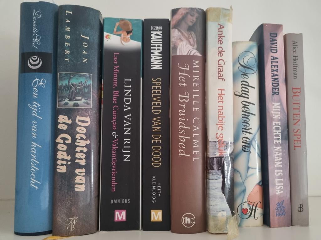 9x Boeken Collectie - Diverse Auteurs en Genres, Ophalen, Gelezen, Diverse Auteurs, Nederland