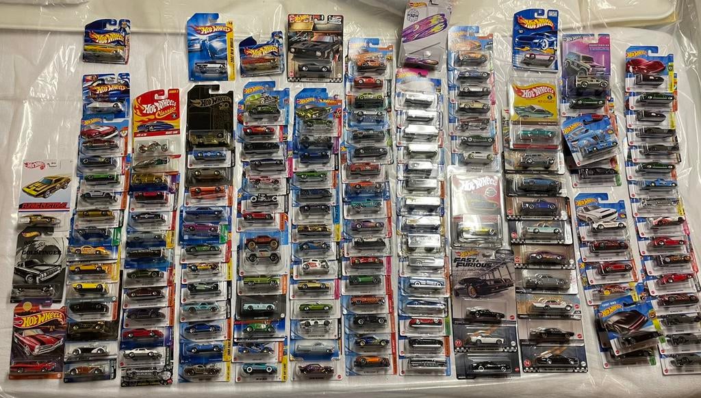 vele amerikaanse Hotwheels, partij collectie, Ophalen of Verzenden, Nieuw, Auto