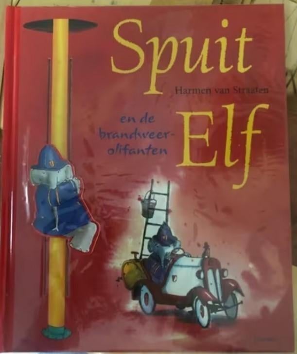 En de brandweer olifanten spuit elf hardcover jeugdboek Q1, Ophalen of Verzenden, Zo goed als nieuw, Fictie algemeen