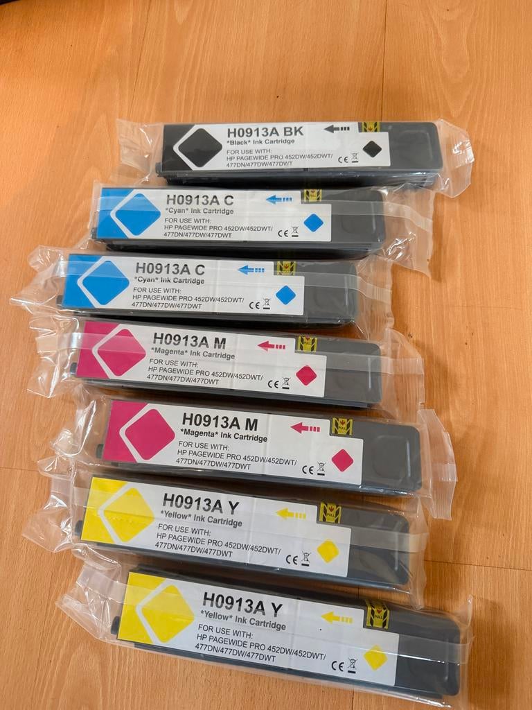 HP Pagewide Pro Cartridges - Nieuw en geseald, Computers en Software, Printerbenodigdheden, Ophalen of Verzenden, Nieuw, Cartridge