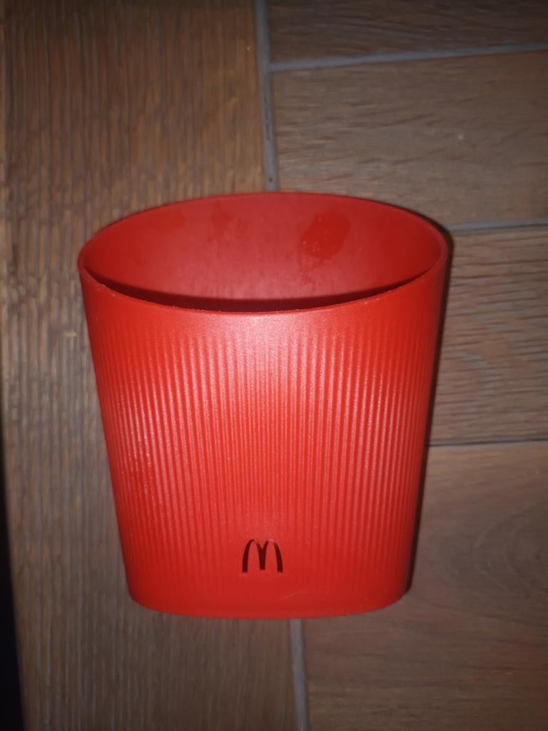 Mcdonalds frietbakje, Ophalen of Verzenden, Zo goed als nieuw