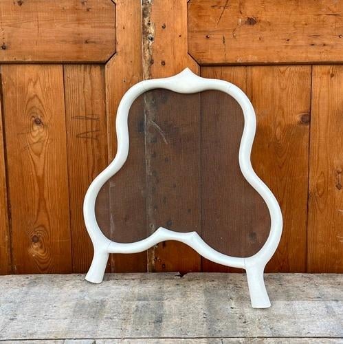 Raamhor hor raam wit hout 40 cm breed 44,5 cm hoog, Antiek en Kunst, Ophalen of Verzenden